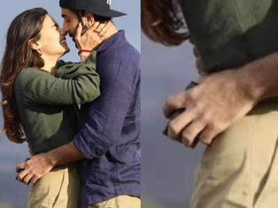 Did Ranbir Kapoor propose to Alia Bhatt on a romantic safari? Fans spot THIS detail in latest pic