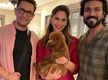 
After Salman Khan, Ram Charan and his wife, host Aamir Khan in Hyderabad
