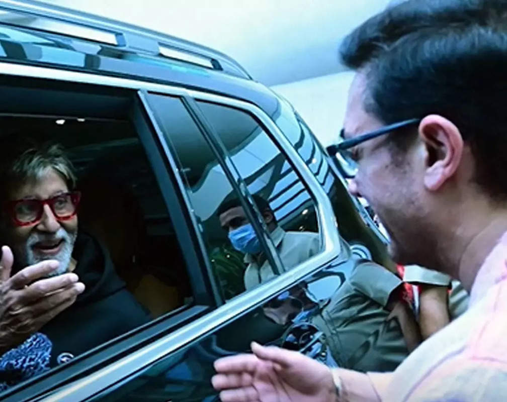 
Aamir Khan surprises Amitabh Bachchan in Hyderabad after he spots his car leaving a venue; deets inside
