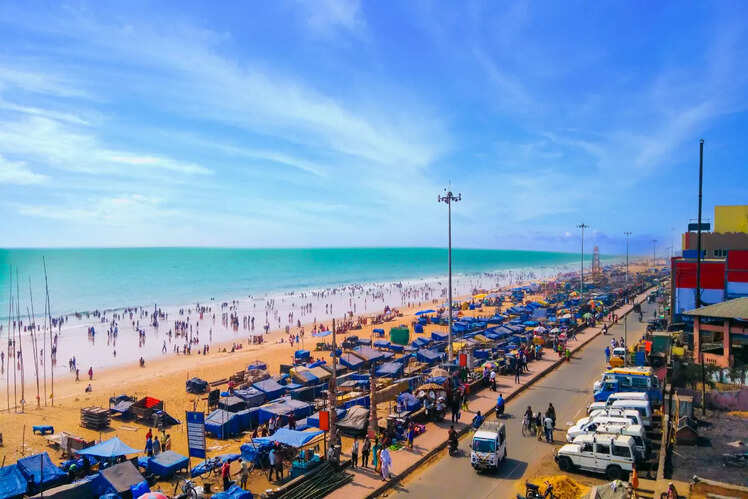 Golden Beach, Puri, Odisha