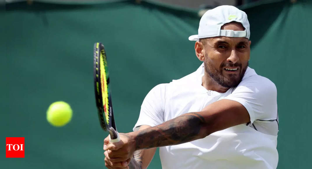 Wimbledon: Kyrgios edges past British wildcard Jubb in five sets | Tennis News – Times of India