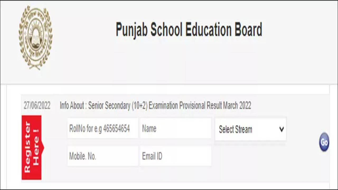 Punjab Board PSEB 12th Result 2022 LIVE Updates: Arshdeep tops