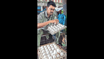 Kolkata: Egg price may cross 8 as farms cut production to recover losses