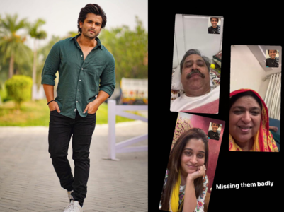 Away from home, Shoaib misses his family