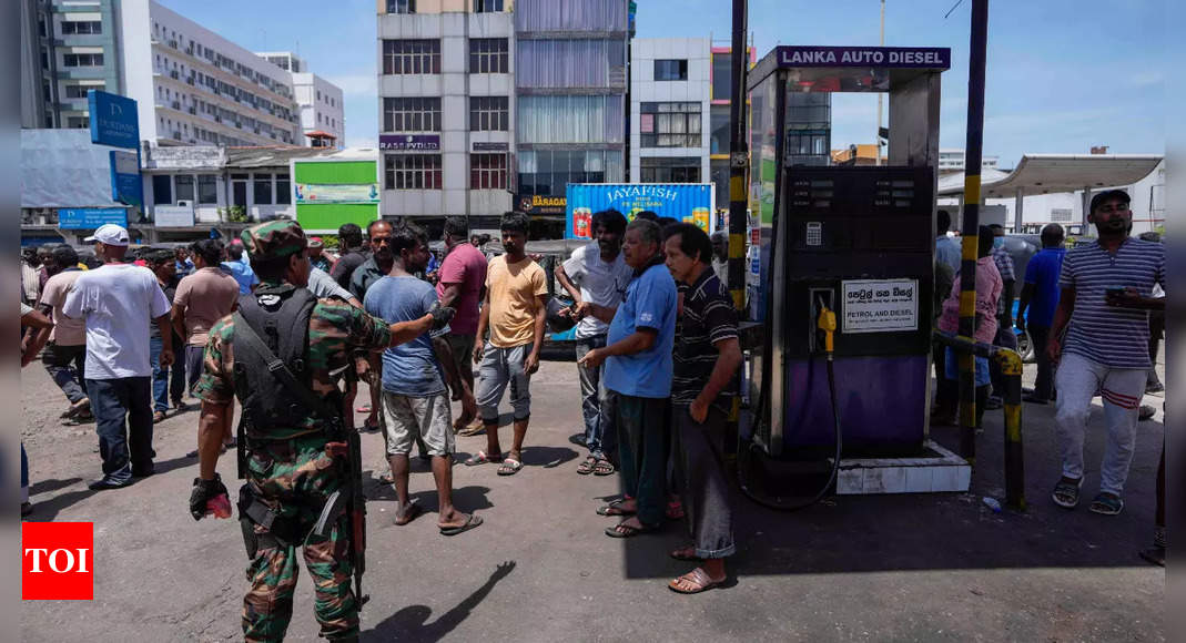 Sri Lanka IOC provides fuel as government pumps go dry in island nation – Times of India