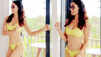 ‘Aashram’ fame Tridha Choudhury stuns in a yellow bikini, leaves netizens impressed