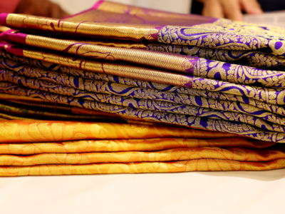 Buy GANGA SHREE Self Design Bollywood Silk Blend, Cotton Blend Black,  Yellow Sarees Online @ Best Price In India | Flipkart.com