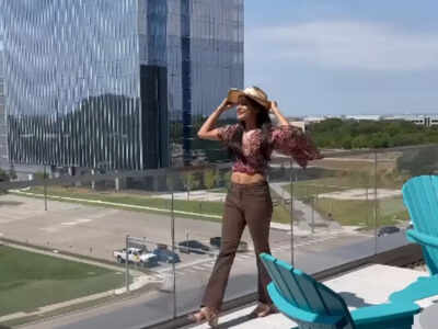 Sakshi Agarwal kicks-off US vacation in Texas style; here’s how!