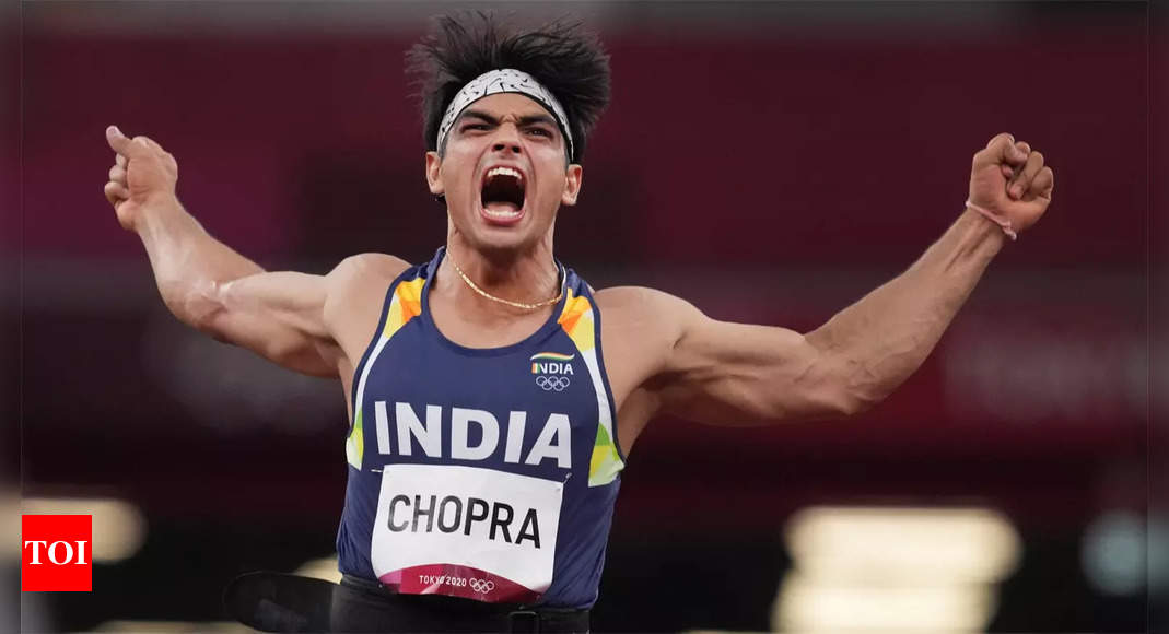 Neeraj Chopra primed to win medal in Stockholm Diamond League | More sports News – Times of India