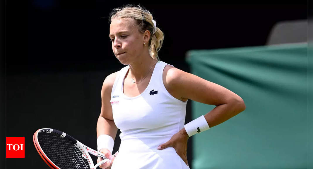 Second seed Kontaveit beaten in Wimbledon second round | Tennis News – Times of India