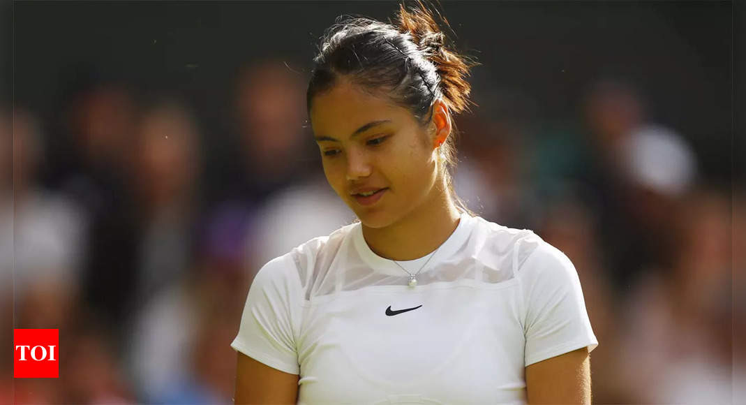 US Open champion Emma Raducanu crashes out of Wimbledon | Tennis News