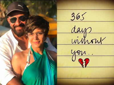 Mandira Bedi misses husband Raj Kaushal on his first death anniversary, says "365 days without you..."