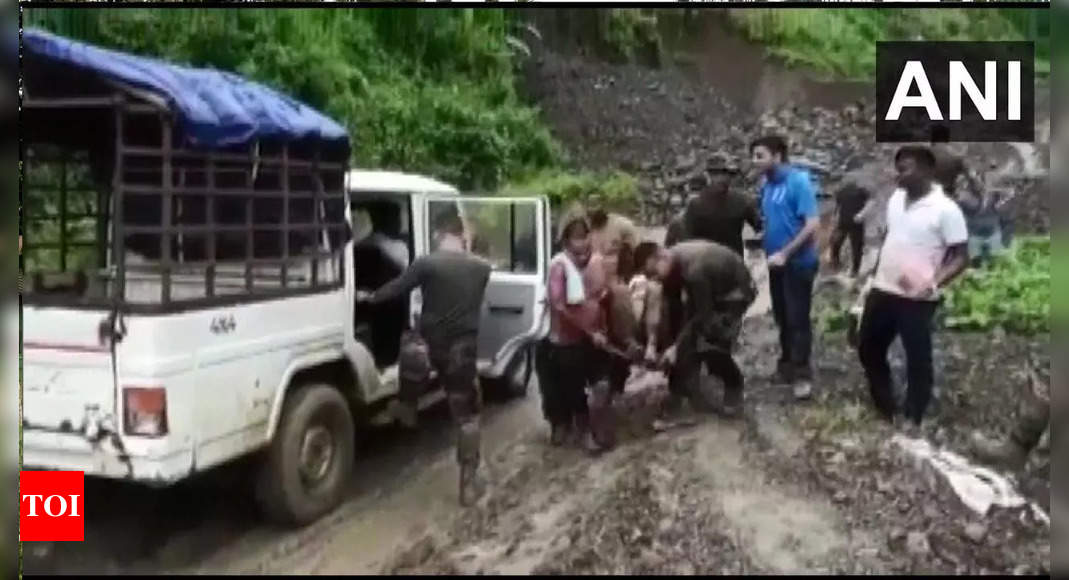 Massive landslide hits Manipur's Noney district; rescue ops on