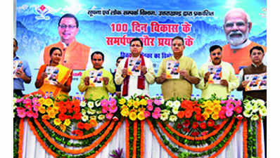 100 days in office: Uttarakhand CM Pushkar Singh Dhami highlights achievements