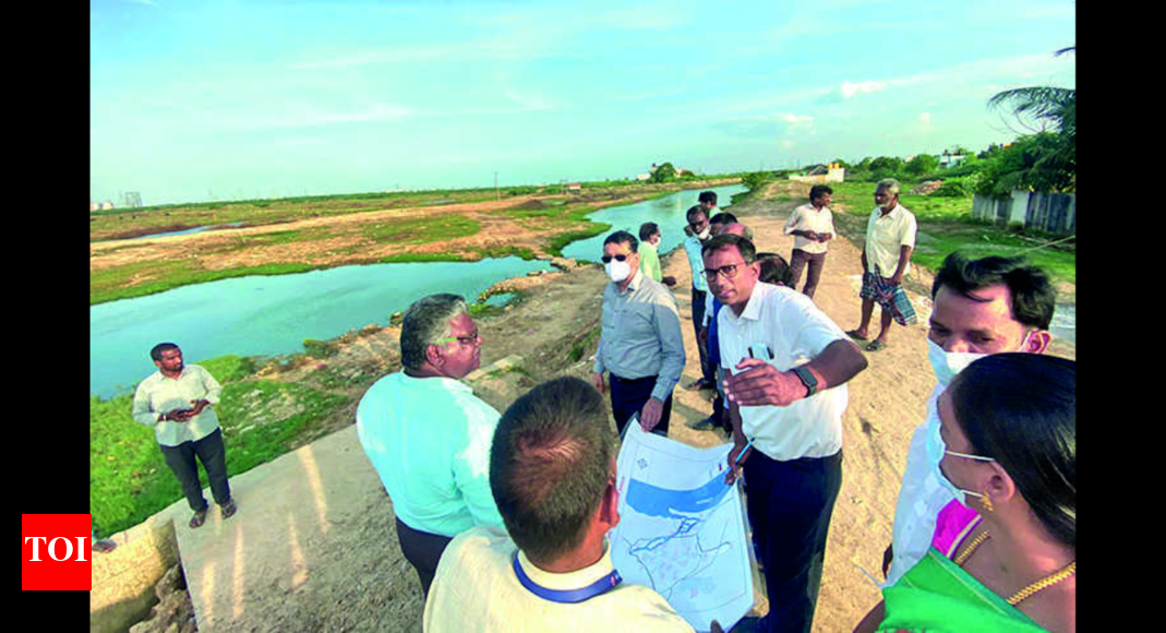 Flood Prevention: Kosasthalayar Bund Being Strengthened Ahead Of