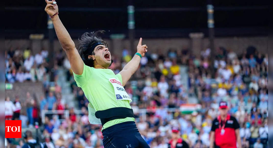Neeraj Chopra confident of breaching 90-metre mark this year but not thinking about it going into World Championships | More sports News – Times of India