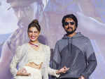 Kiccha Sudeep & Jacqueline Fernandez make a stylish appearance at the trailer launch of Vikrant Rona