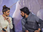 Kiccha Sudeep & Jacqueline Fernandez make a stylish appearance at the trailer launch of Vikrant Rona