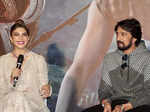 Kiccha Sudeep & Jacqueline Fernandez make a stylish appearance at the trailer launch of Vikrant Rona