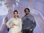 Kiccha Sudeep & Jacqueline Fernandez make a stylish appearance at the trailer launch of Vikrant Rona