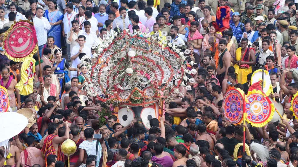 Photos: 9-day Lord Jagannath Rath Yatra begins in Puri
