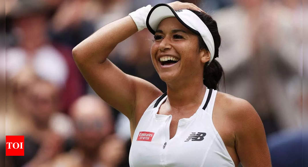 Wimbledon 2022: Briton Heather Watson makes a fourth round at 43rd attempt | Tennis News – Times of India
