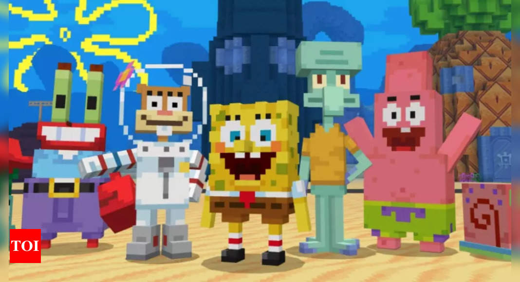 Minecraft is getting a SpongeBob Square Pants DLC