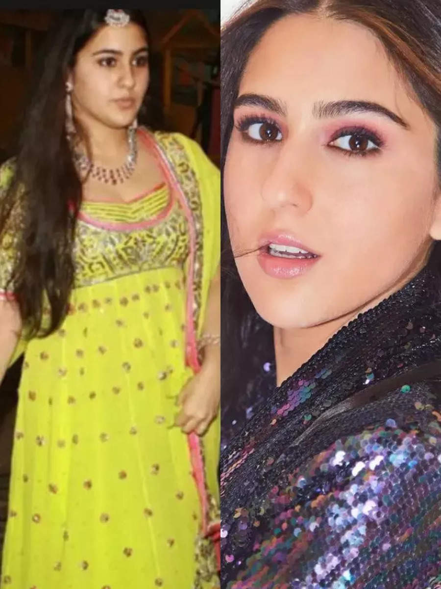 Beauty evolution of Sara Ali Khan
