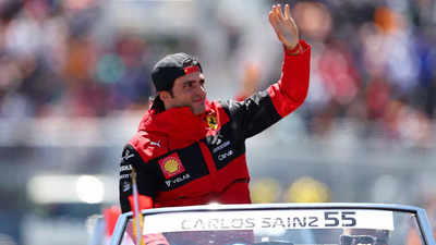 Carlos Sainz puts Ferrari on top in British GP practice