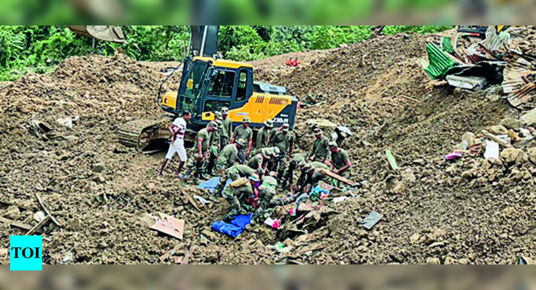 Manipur landslide: 12 more bodies found, toll rises to 20