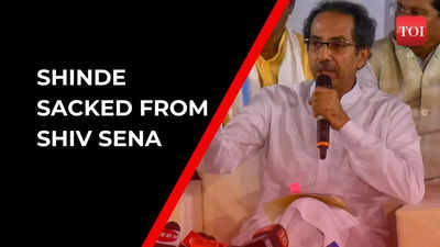 Uddhav Thackeray removes Eknath Shinde as Shiv Sena leader for indulging in anti-party activities