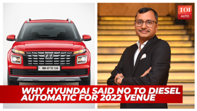 Why the 2022 Hyundai Venue doesn't get a diesel automatic despite multiple segment-first features