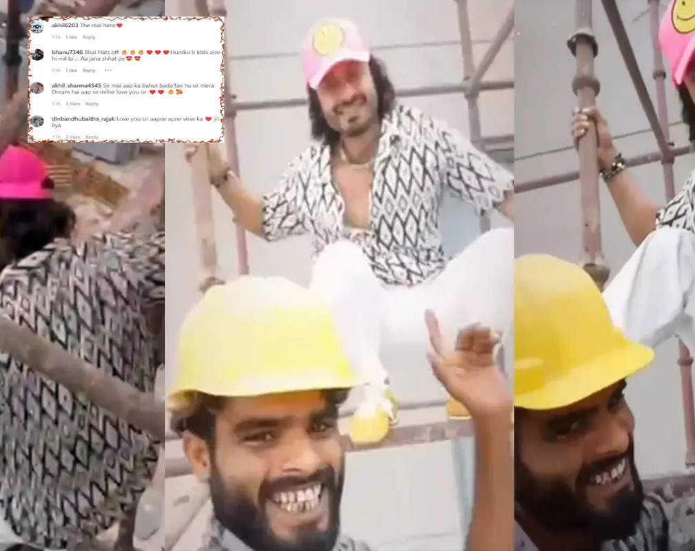 
Watch: Vidyut Jammwal performs a real-life stunt to click a selfie with a construction worker, fans say 'There is no one like YOU'
