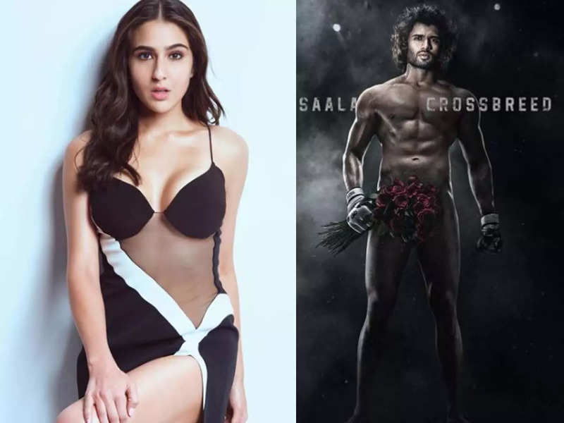 Sara Ali Khan finds Vijay Deverakonda 'Smokin hot' in the new poster of 'Liger'