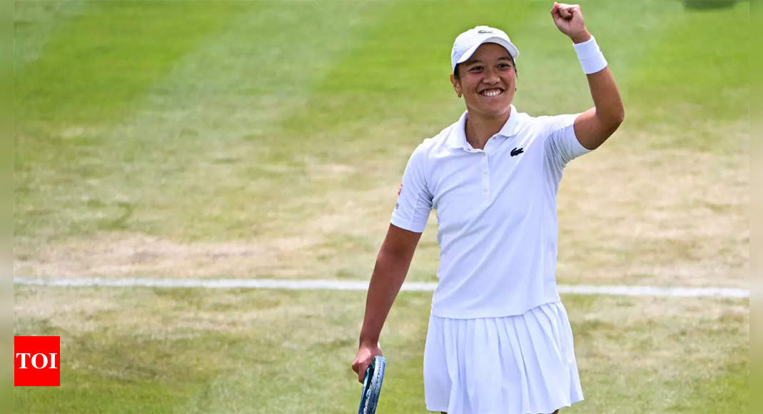 Serena conqueror Tan crushes Boulter to make Wimbledon last 16 | Tennis News – Times of India