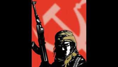 Maoists torch 6 vehicles, road co equipment