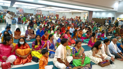 Thousands take part in TTD's Srinivasa Kalyanam held at Chicago