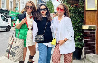 Karisma Kapoor shares pic from London trip, says she’s missing Kareena Kapoor and Malaika Arora