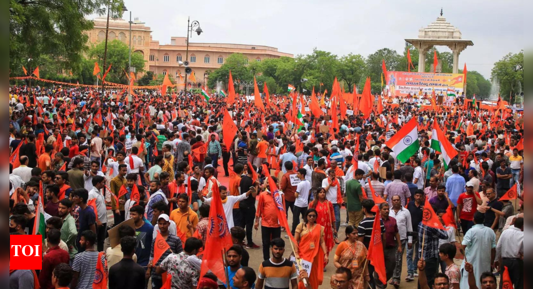 Udaipur tailor murder: Thousands take part in demonstration at Jaipur ...