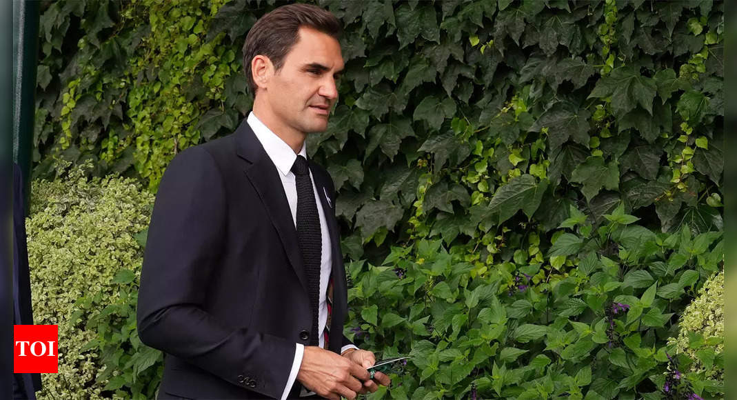 8-time Wimbledon champion Roger Federer pays a visit | Tennis News – Times of India