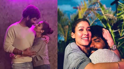 Couple goals! Fans go 'aww' after Vignesh Shivan shares loved-up pictures with wife Nayanthara hugging each other