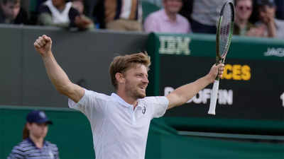 David Goffin in Wimbledon quarter-finals after longest match
