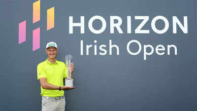 Adrian Meronk becomes first Polish European Tour winner at Irish Open