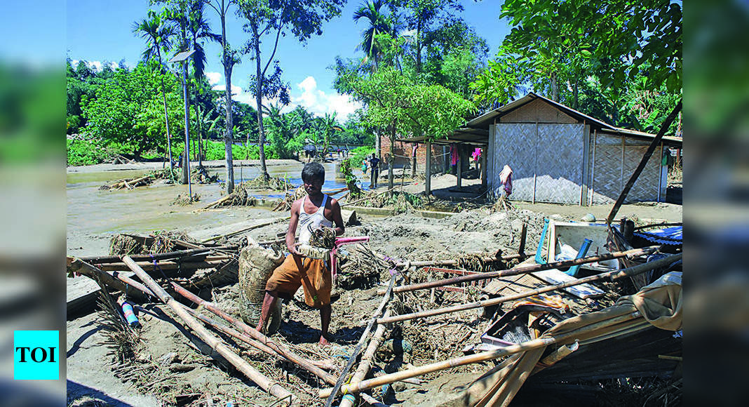 No let-up in Assam’s flood fury as five more die