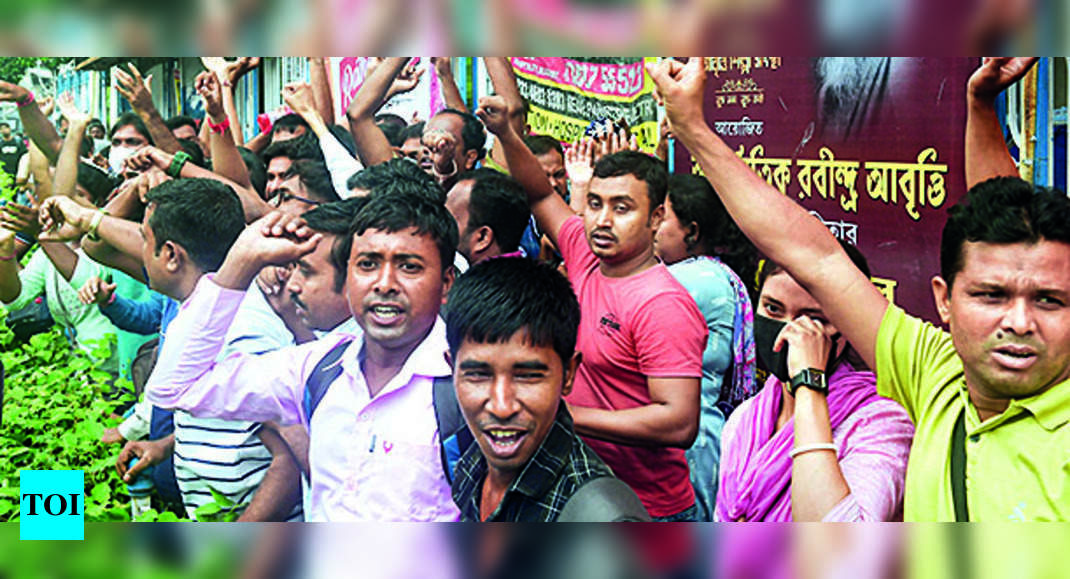 Tet: Tripura Tet-qualified Aspirants Hit Streets | Agartala News ...