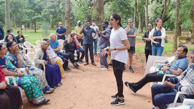 Bengaluru: Walkers, others lock horns over eco-fitness trail move | Bengaluru News