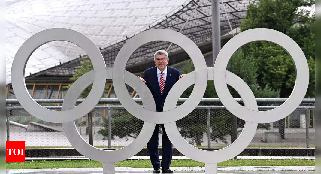 IOC boss Thomas Bach says Ukraine ‘flag will fly high’ at 2024 Olympics | More sports News – Times of India