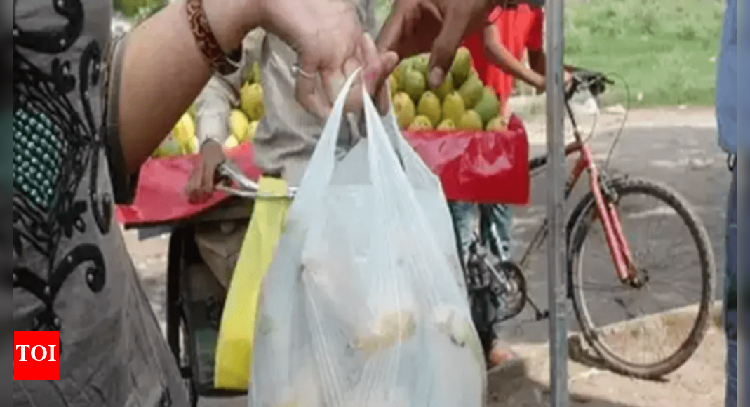 Bhopal Bhopal Singleuse plastic items go off the counters, still