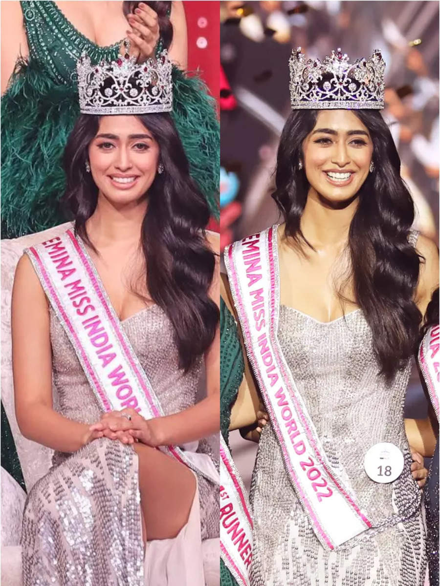 Miss India 2022 Sini Shetty's crowning moment