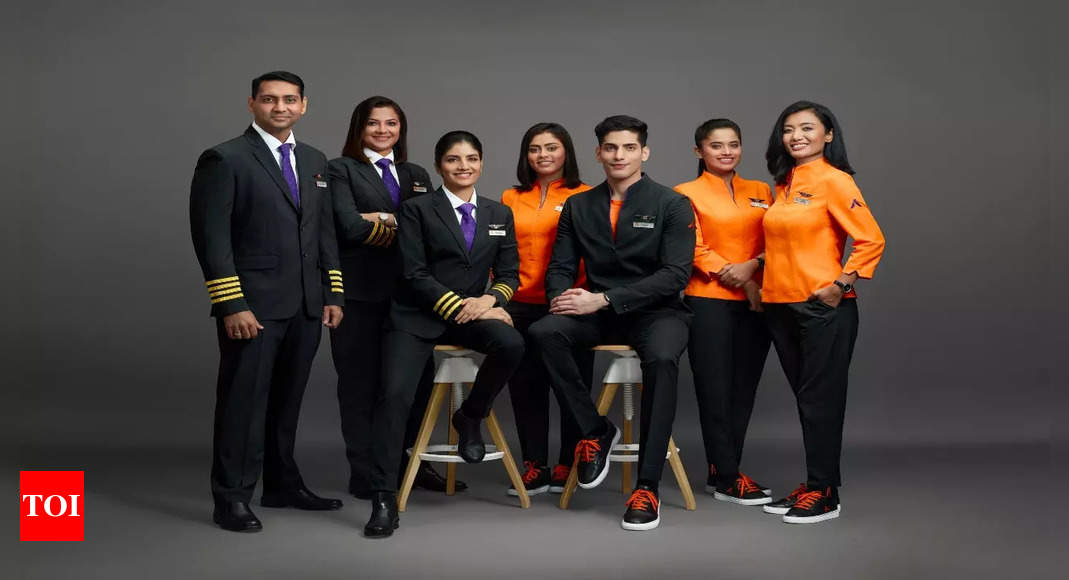 Akasa Air unveils its airline crew uniform |  Business news from India